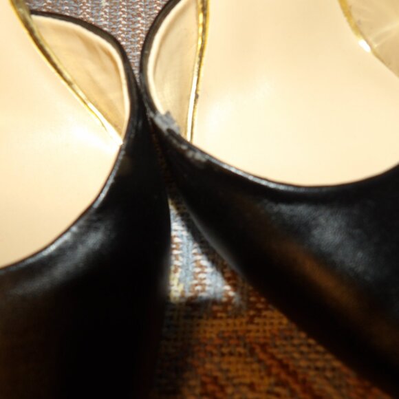 GUC Merona Vegan Leather Heels Sz 9 - Picture 4 of 8